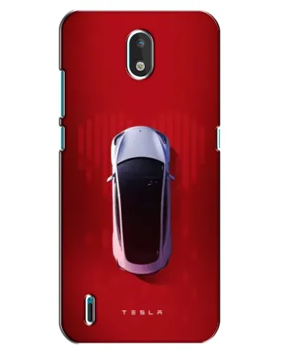 Чехол для Nokia 1.3 с картинкой «Tesla Top View»