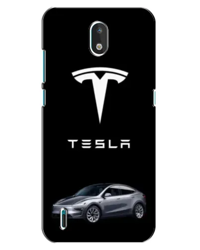 Чехол для Nokia 1.3 с картинкой «Tesla Model Y»