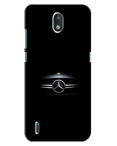 Чехол для Nokia 1.3 с картинкой «Mercedes — абстрактные линии»