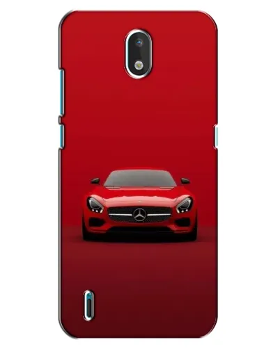 Чехол для Nokia 1.3 с картинкой «Красный Mercedes AMG»