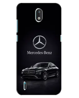 Чехол для Nokia 1.3 с картинкой «Mercedes — решетка радиатора»