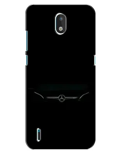 Чехол для Nokia 1.3 с картинкой «Mercedes Stealth Look»