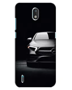 Чехол для Nokia 1.3 с картинкой «Свет фар Mercedes»