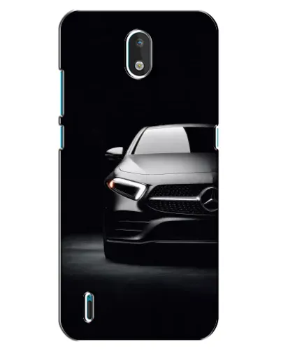 Чехол для Nokia 1.3 с картинкой «Свет фар Mercedes»