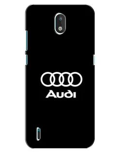 Чехол для Nokia 1.3 с картинкой «Классическое лого Audi»