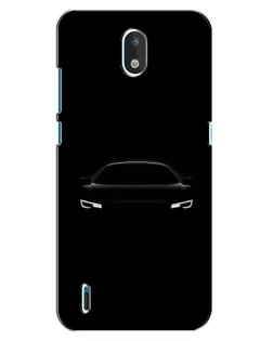 Чехол для Nokia 1.3 с картинкой «Взгляд Audi в темноте»