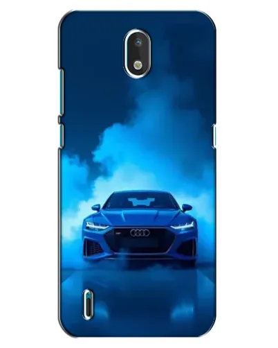 Чехол для Nokia 1.3 с картинкой «Audi — голубая энергия»