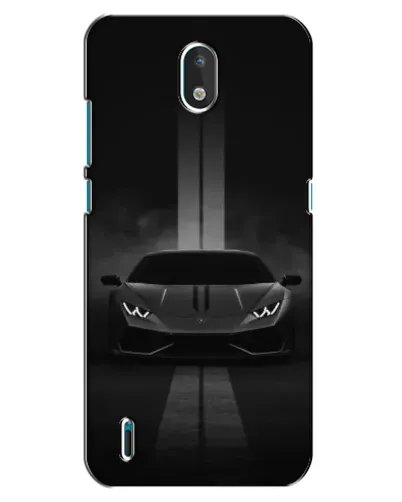 Чехол для Nokia 1.3 с картинкой «Lamborghini симметрия дорог»