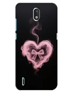 Чохол для Nokia 1.3 з картинкою «Димчасте серце»