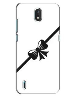 Чехол для Nokia 1.3 с картинкой «Диагональный бант»