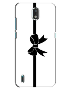 Чехол для Nokia 1.3 с картинкой «Вертикальный бант»