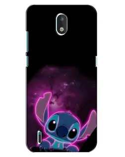 Чехол для Nokia 1.3 с картинкой «Неоновый Stitch»