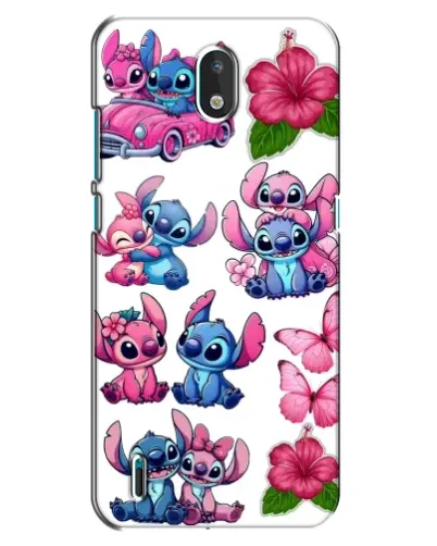 Чехол для Nokia 1.3 с картинкой «Стикеры Stitch и Angel» Чехол для Nokia 1.3 с картинкой «Стикеры Stitch и Angel»