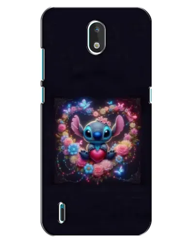 Чехол для Nokia 1.3 с картинкой «Stitch в цветах» Чехол для Nokia 1.3 с картинкой «Stitch в цветах»