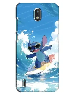 Чехол для Nokia 1.3 с картинкой «Стич на волне»