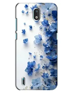 Чохол для Nokia 1.3 з картинкою «Блакитний квітковий каскад» Чохол для Nokia 1.3 з картинкою «Блакитний квітковий каскад»