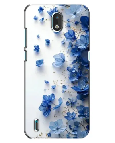 Чохол для Nokia 1.3 з картинкою «Блакитний квітковий каскад» Чохол для Nokia 1.3 з картинкою «Блакитний квітковий каскад»