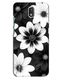 Чохол для Nokia 1.3 з картинкою «Монохромні айстри» Чохол для Nokia 1.3 з картинкою «Монохромні айстри»