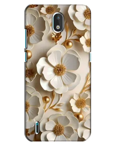 Чохол для Nokia 1.3 з картинкою «Білі паперові квіти» Чохол для Nokia 1.3 з картинкою «Білі паперові квіти»