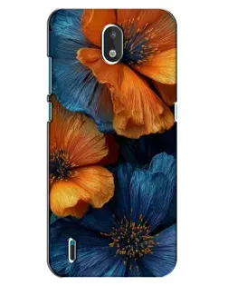 Чохол для Nokia 1.3 з картинкою «Яскрава синьо-помаранчева флора» Чохол для Nokia 1.3 з картинкою «Яскрава синьо-помаранчева флора»