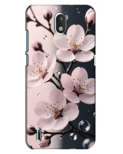 Чохол для Nokia 1.3 з картинкою «Ніжня сакура та краплі» Чохол для Nokia 1.3 з картинкою «Ніжня сакура та краплі»