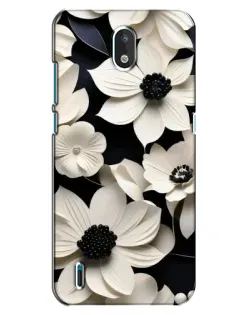 Чохол для Nokia 1.3 з картинкою «Об'ємні білі квіти» Чохол для Nokia 1.3 з картинкою «Об'ємні білі квіти»