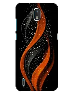 Чохол для Nokia 1.3 з картинкою «Вогняна зоряна хвиля»