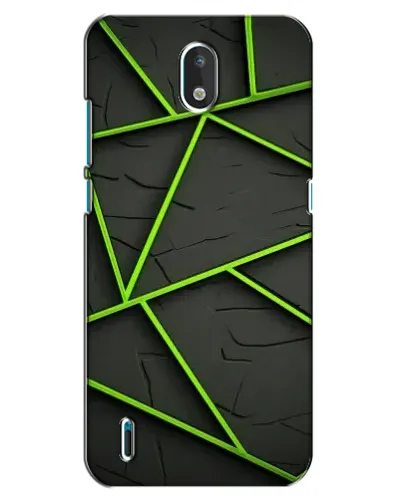Чехол для Nokia 1.3 с картинкой «Зеленые геометрические линии» Чехол для Nokia 1.3 с картинкой «Зеленые геометрические линии»