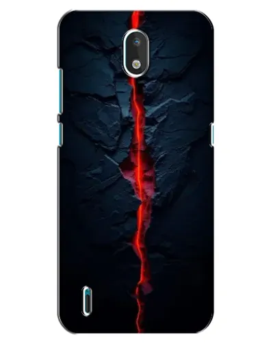Чехол для Nokia 1.3 с картинкой «Kрасная лавовая трещина» Чехол для Nokia 1.3 с картинкой «Kрасная лавовая трещина»