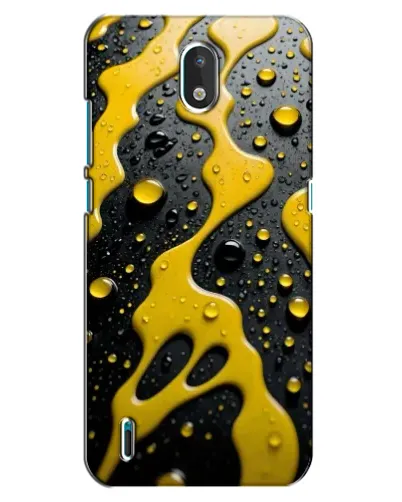 Чехол для Nokia 1.3 с картинкой «Жидкое желтое золото» Чехол для Nokia 1.3 с картинкой «Жидкое желтое золото»