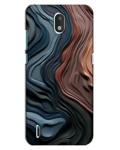 Чехол для Nokia 1.3 с картинкой «Цветные волны каньона» Чехол для Nokia 1.3 с картинкой «Цветные волны каньона»