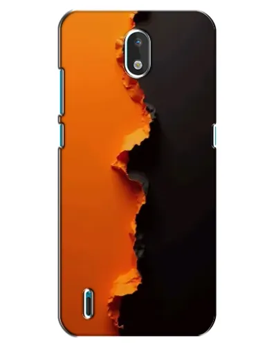 Чехол для Nokia 1.3 с картинкой «Оранжевый разлом» Чехол для Nokia 1.3 с картинкой «Оранжевый разлом»