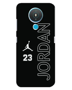 Чехол для Nokia 1.4 с картинкой «Jordan Vertical»