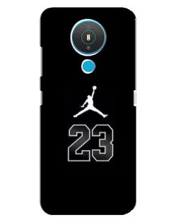 Чехол для Nokia 1.4 с картинкой «Jordan Flight 23»