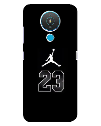 Чехол для Nokia 1.4 с картинкой «Jordan Flight 23»