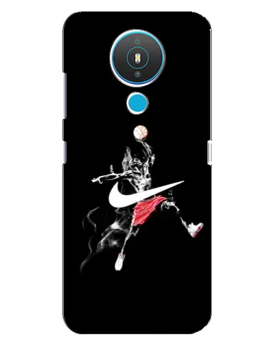 Чехол для Nokia 1.4 с картинкой «Jordan Jumpman»