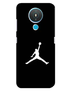 Чехол для Nokia 1.4 с картинкой «Jordan Silhouette»