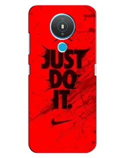 Чехол для Nokia 1.4 с картинкой «Nike Just Do It»