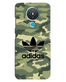 Чехол для Nokia 1.4 с картинкой «Милитари стиль Adidas»