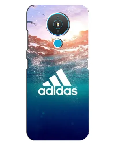Чехол для Nokia 1.4 с картинкой «Океанская глубина адидас»