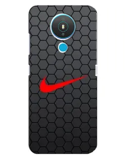 Чехол для Nokia 1.4 с картинкой «Nike — карбоновая сетка» Чехол для Nokia 1.4 с картинкой «Nike — карбоновая сетка»