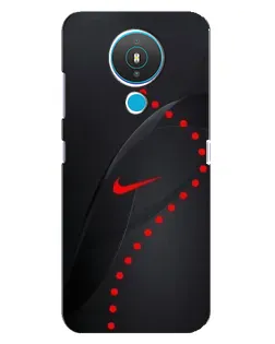 Чехол для Nokia 1.4 с картинкой «Абстрактный дизайн Nike»