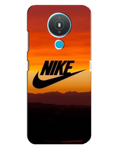 Чехол для Nokia 1.4 с картинкой «Nike — вечерний горизонт»