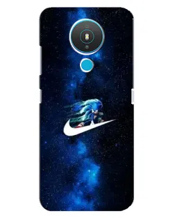 Чехол для Nokia 1.4 с картинкой «Звездный путь Nike»