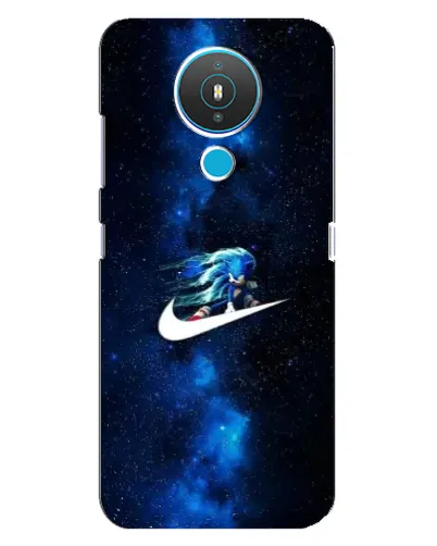 Чехол для Nokia 1.4 с картинкой «Звездный путь Nike»