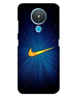 Чохол для Nokia 1.4 з картинкою «Синій пульс Nike»