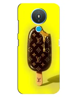 Чехол для Nokia 1.4 с картинкой «Мороженое от LV»