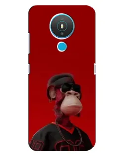 Чехол для Nokia 1.4 с картинкой «Bored Ape в красном» Чехол для Nokia 1.4 с картинкой «Bored Ape в красном»
