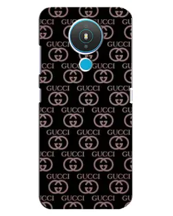 Чехол для Nokia 1.4 с картинкой «Классическая монограмма Gucci»