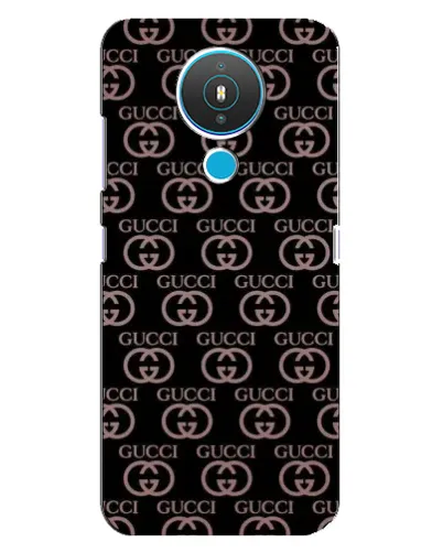 Чехол для Nokia 1.4 с картинкой «Классическая монограмма Gucci»